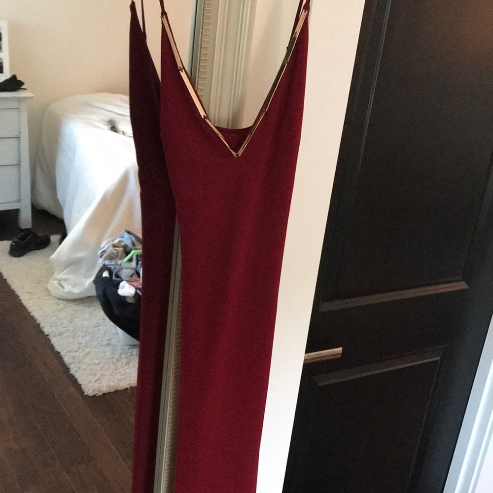 Red dress